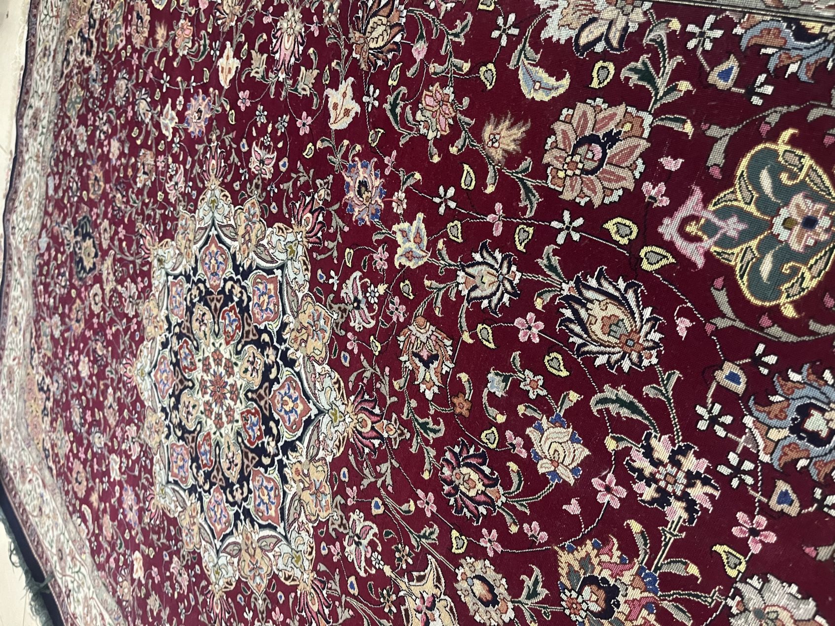 فرش قالیچه دستبافت رج هفتاد